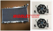 50mm 2 ROW For NISSAN pulsar N14 GTIR SR20DET N15 AT/MT Aluminum Radiator+FANS
