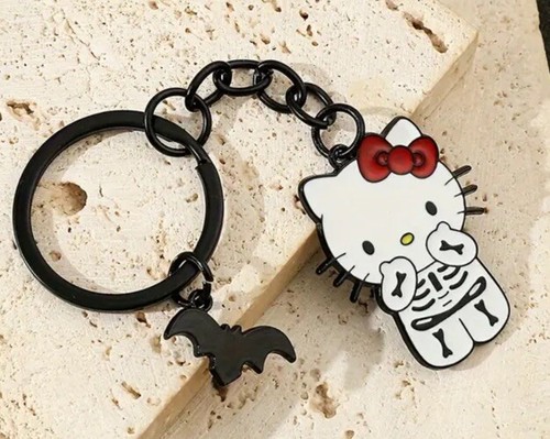 Hello kitty skeleton metal - kitty,