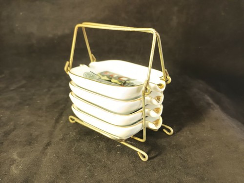 Vintage stacking ashtrays - stacking,