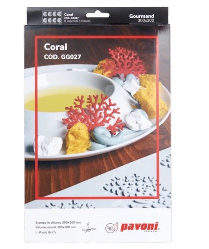 Pavoni gg027 silicone coral - silicone, 3d