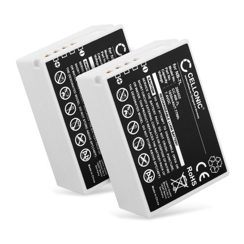 Battery for canon powershot - 2x,