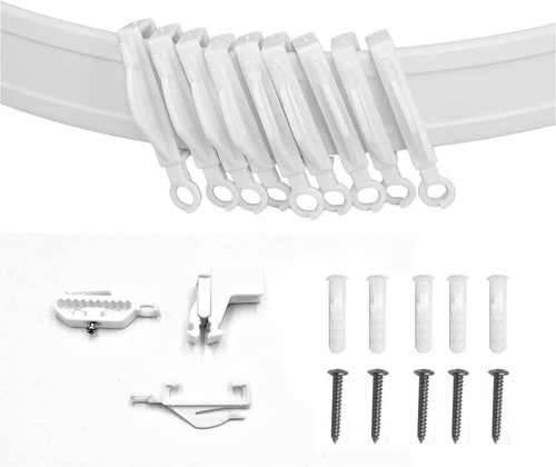 Flexible curtain track curtin - flexible,