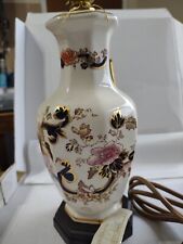 Mason's Ironstone Blue Mandalay 12.5" High Lamp Hand Painted