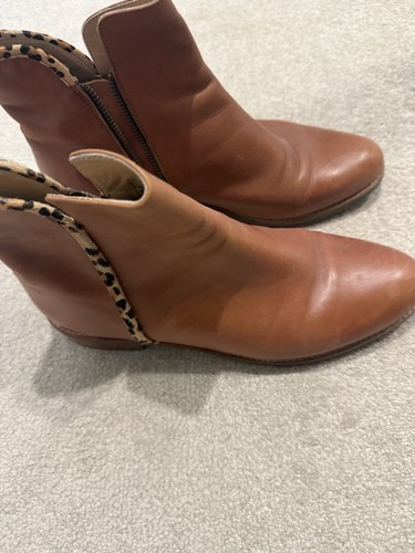 Joules tan brown and - joules,