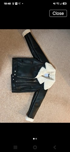 Faux leather avitorjacket - faux, age
