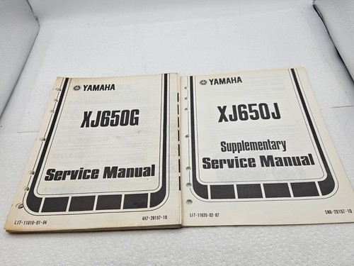 Yamaha xj650g service shop - xj650g,