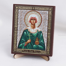 SAINT MARY MAGDALENE Orthodox Icon, Икона Святая Мария Магдалина 3.5"x4.3
