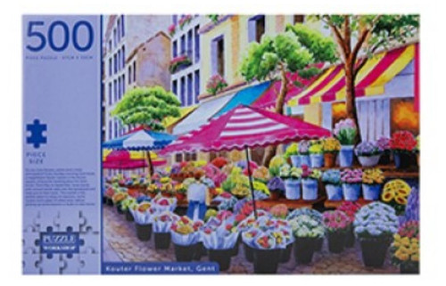 Puzzle gift kouter flower - gift,