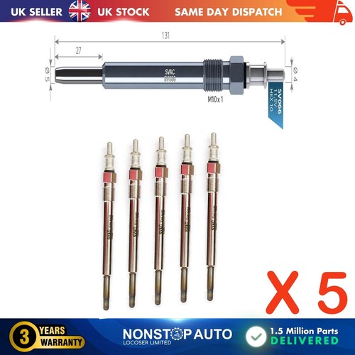 Glow plugs for mercedes e - glow, c