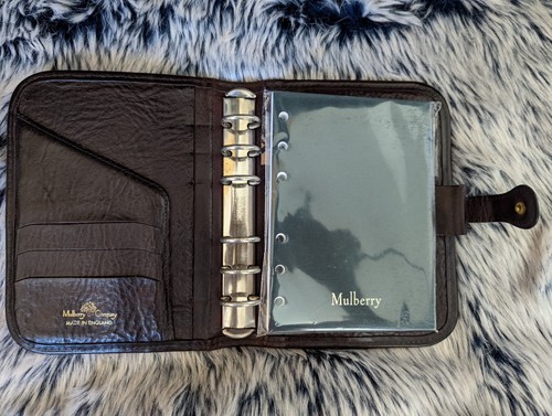 Rare vintage mulberry pebbled - rare,
