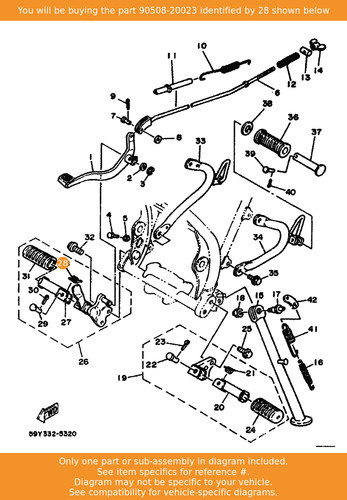 Yamaha spring torsion - spring,,