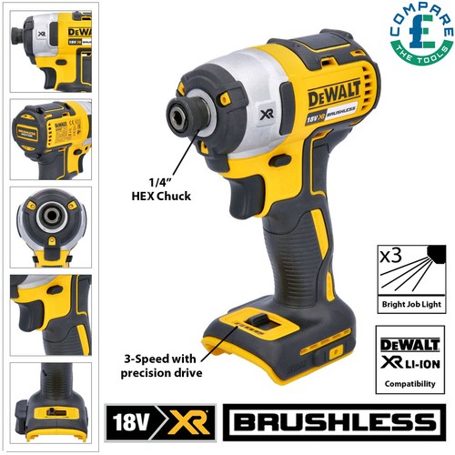 Dewalt dcf887n 18v ion - xr, li-ion