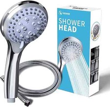 Chrome Shower Head And Hose