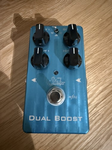 Suhr dual boost pedal clean - boost,