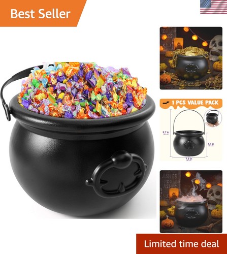 Large black halloween - halloween, cauldron