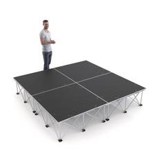 PD X-Lite750 Portable Stage Platform Modular Riser System - 1m x 1m x 40cm