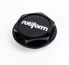 Rotiform Black HEX Nut For