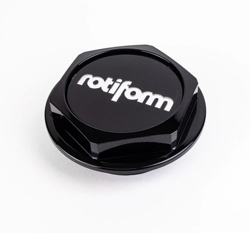Rotiform black hex nut - rotiform,