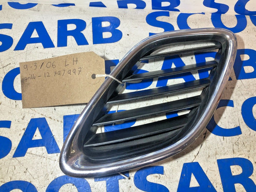 Saab front left chrome - saab, 9-3