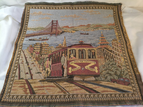 Vintage tapestry panel - vintage,