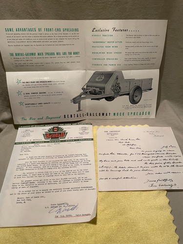 1952 bentall manure - /3,