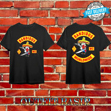 New Bandidos Worldwide MC Logo T-Shirt Funny Size S to 5XL