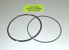 SEIKO BEZEL SPRING WITH GASKET 0G345BA11 7S260020(Part No.8133-2879)(120 CLICKS)