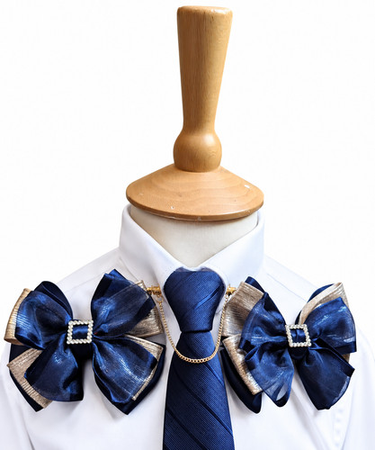 Childs premium navy silver - premium,