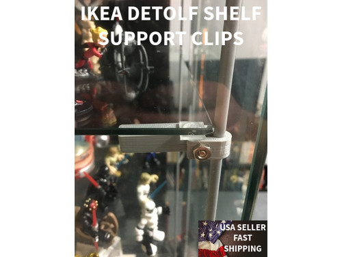 Ikea detolf shelf clips - clips, add