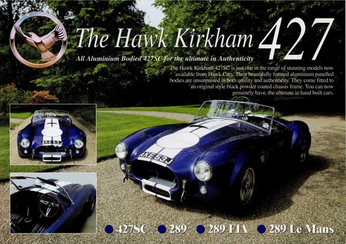 Hawk kirkham kit - hawk, car