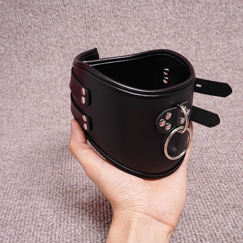 Leather neck collar posture - leather,