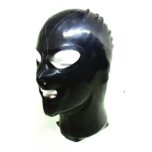 Black latex rubber - xl,
