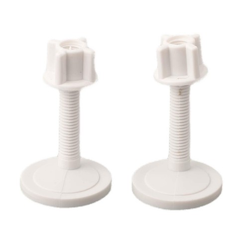Toilet lid hinge - screws, 2pc
