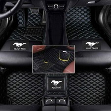 For Ford Mustang 1994-2025 Car Floor Mats Luxury Custom Set All-Weather Carpets