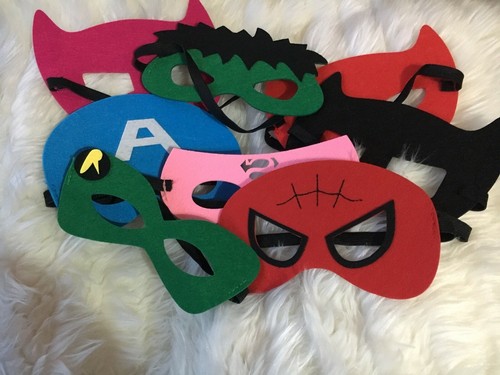 Kids childrens superhero felt