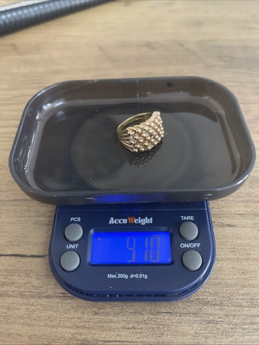 9ct yellow gold - yellow, ring