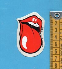 ADESIVO/STICKER-LINGUACCIA -vintage anni 80-PICCOLO (8) 4X6 cm