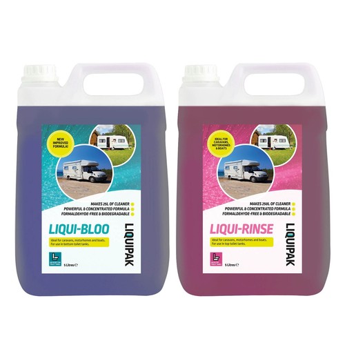 Caravan toilet chemicals blue - caravan,