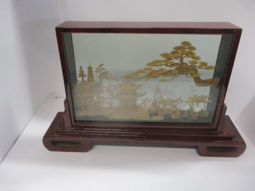 Vintage lacquer chinese hand - vintage,