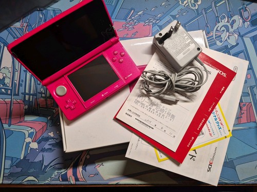 Nintendo 3ds gloss pink - 3ds,