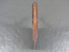 18th Century wooden moulding plane round no 1 vintage old tool