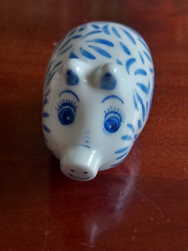 Blue and white - blue,