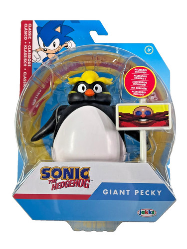Sonic the hedgehog - giant, pecky