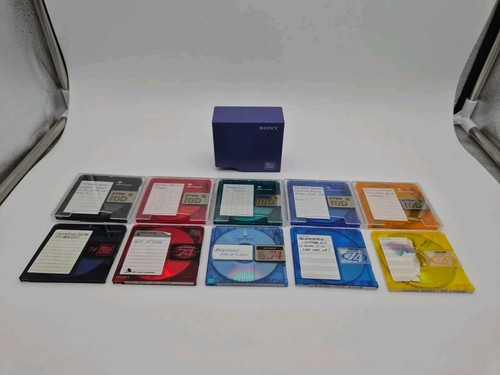 Joblot mixed minidisc - 10, of