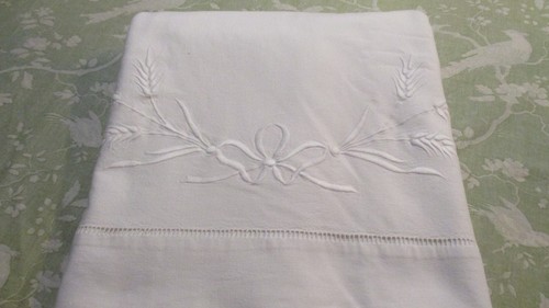 Vintage french metis linen - vintage,