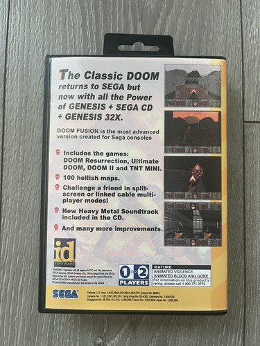 Doom fusion sega genesis - doom,