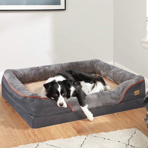 Jumbo large orthopedic dog bed - large,