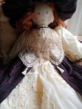 Vintage/Antique Style handmade Boudoir 16"cloth Doll