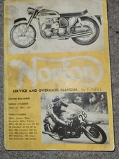 Norton Service And Overhaul Manual F NEILL (ES2 JUBILEE Electra Standard Atlas+)