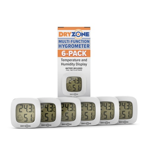 Dryzone hygrometer pack - dryzone, 6-pack